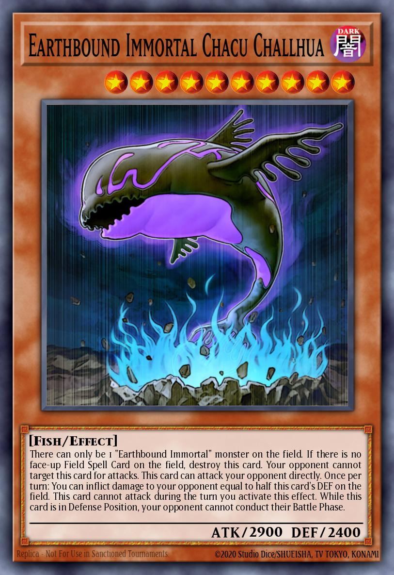 地縛神 Chacu Challhua ANPR-017 レリーフ（Earthbound Immortal Chacu Challhua）