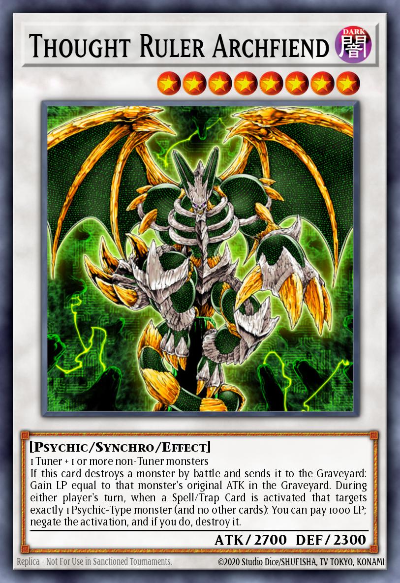 メンタルスフィア・デーモン TDGS-044 レリーフ（Thought Ruler Archfiend）