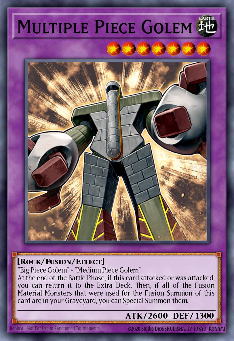 マルチ・ピース・ゴーレム TDGS-038 レリーフ（Multiple Piece Golem）