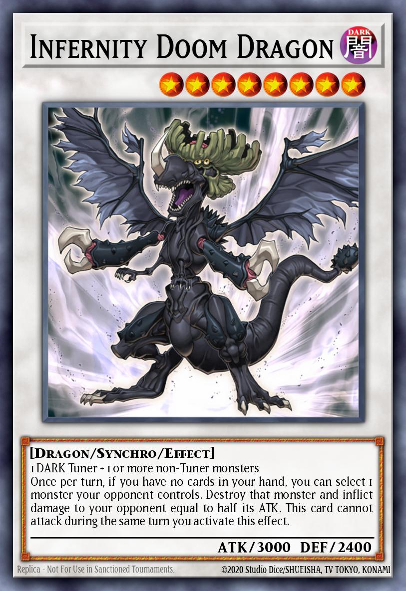 インフェルニティ・デス・ドラゴン TSHD-042 レリーフ（Infernity Doom Dragon）