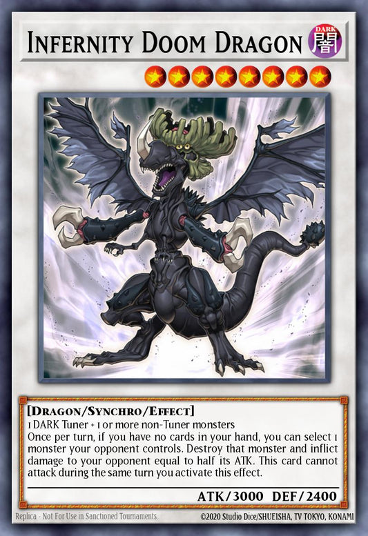 インフェルニティ・デス・ドラゴン TSHD-042 レリーフ（Infernity Doom Dragon）
