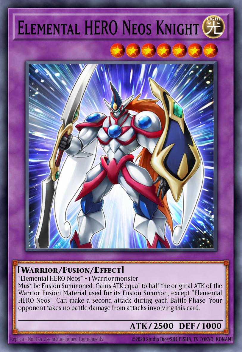 Elemental HERO Neos Knight EXVC-093 レリーフ