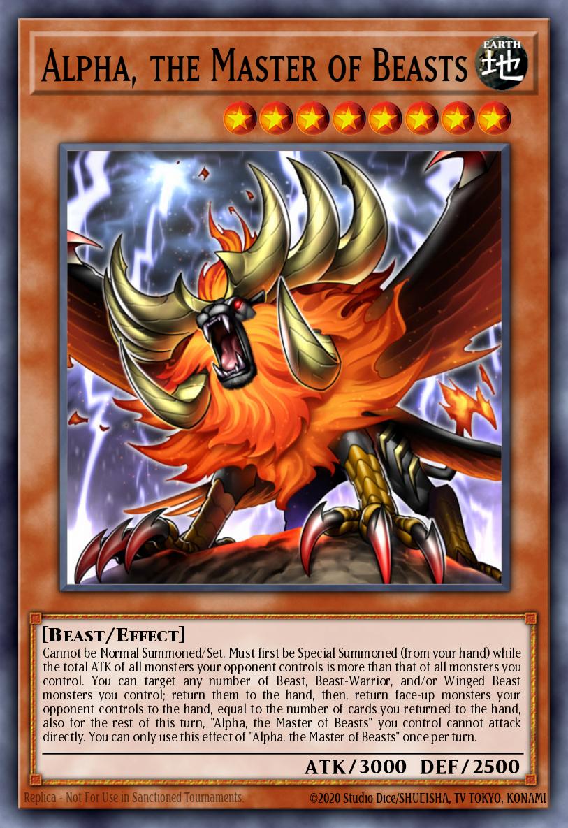 Alpha the Master of Beasts RA01-022 レリーフ