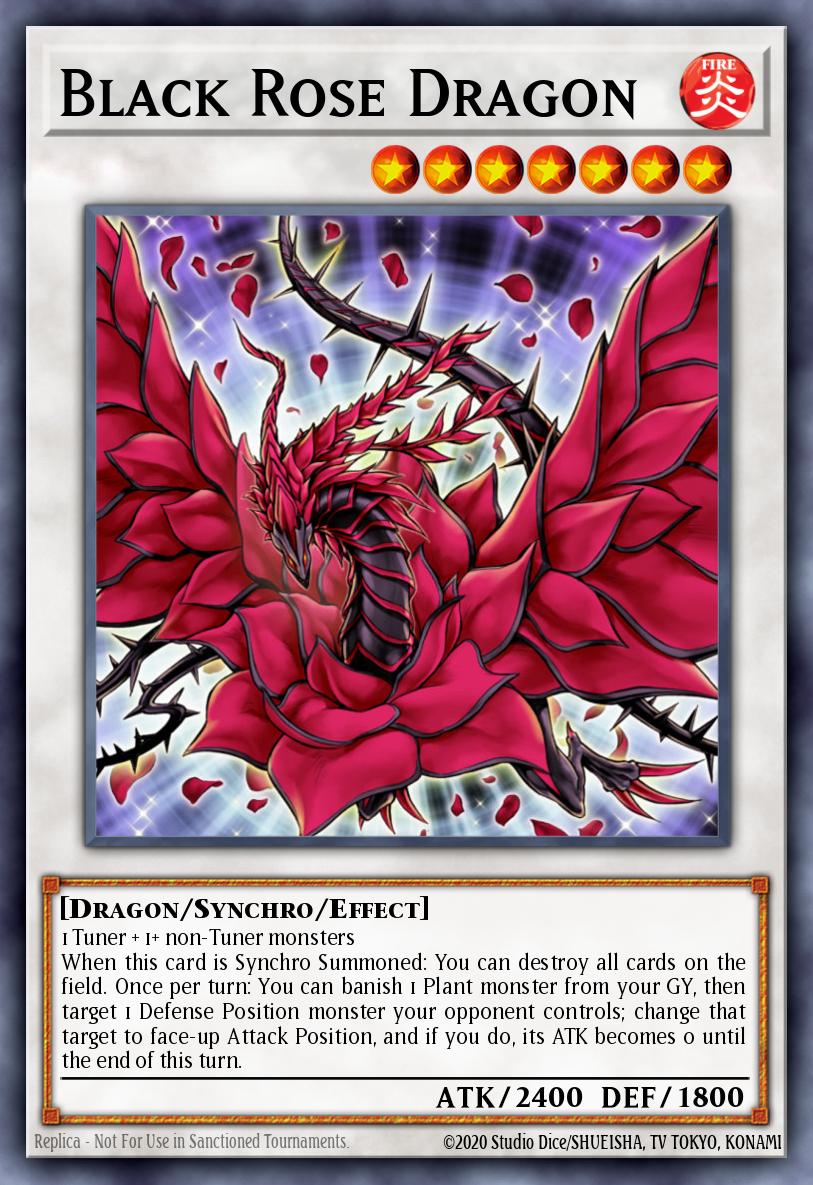 ブラック・ローズ・ドラゴン CSOC-039 レリーフ（Black Rose Dragon）