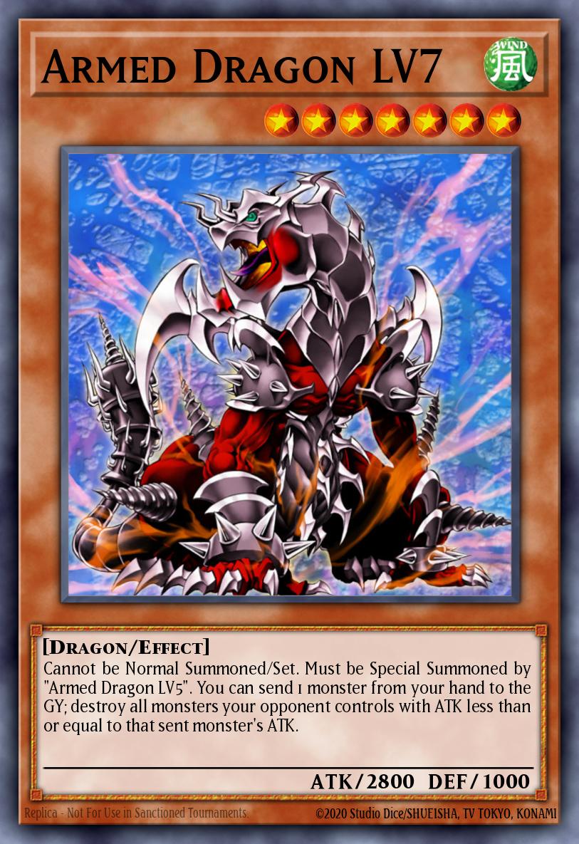 アームド・ドラゴン LV7 SOD-015 レリーフ（Armed Dragon LV7）