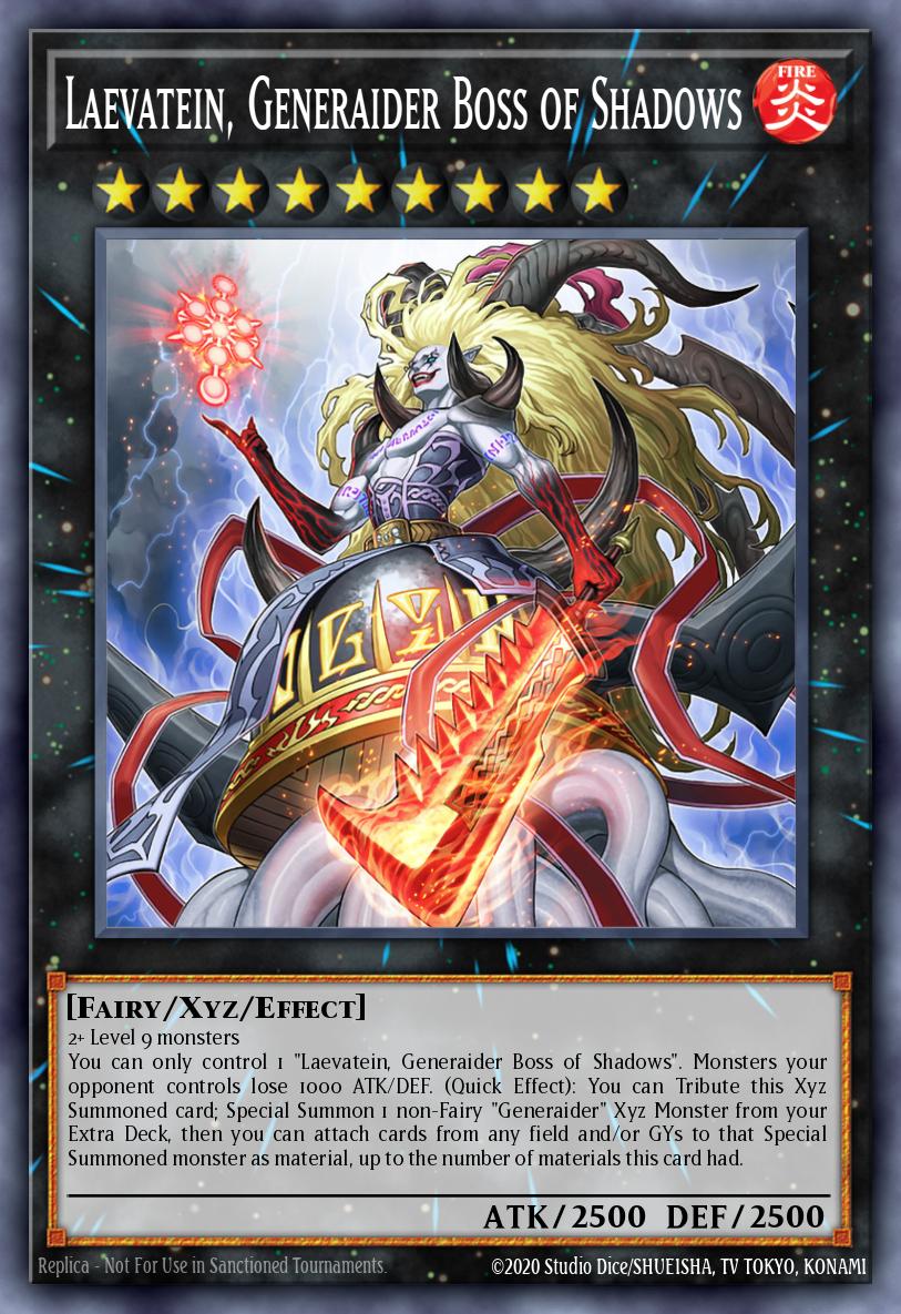 Laevatein Generaider Boss of Shadows RA05-051 レリーフ