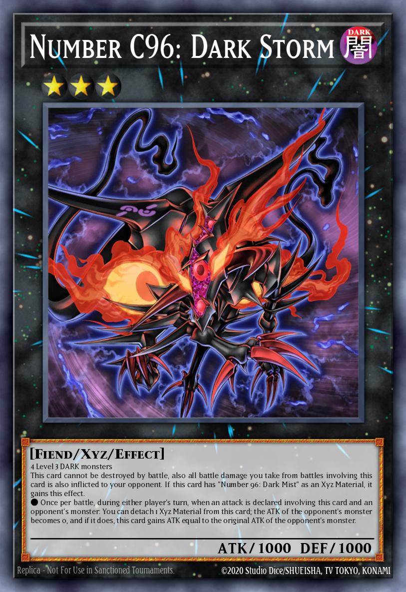 CNo.96 ブラック・ストーム SHSP-046 レリーフ（Number C96 Dark Storm）