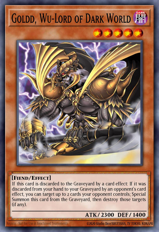 暗黒界の武神 ゴルド EEN-024 レリーフ（Goldd Wu Lord of Dark World）