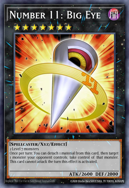 Number 11 Big Eye RA04-062 レリーフ