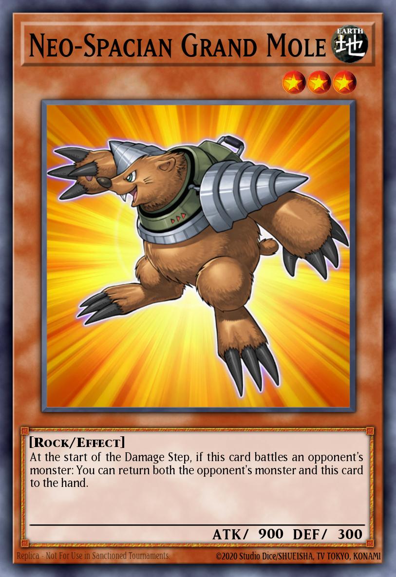 N・グラン・モール STON-005 レリーフ（Neo Spacian Grand Mole）