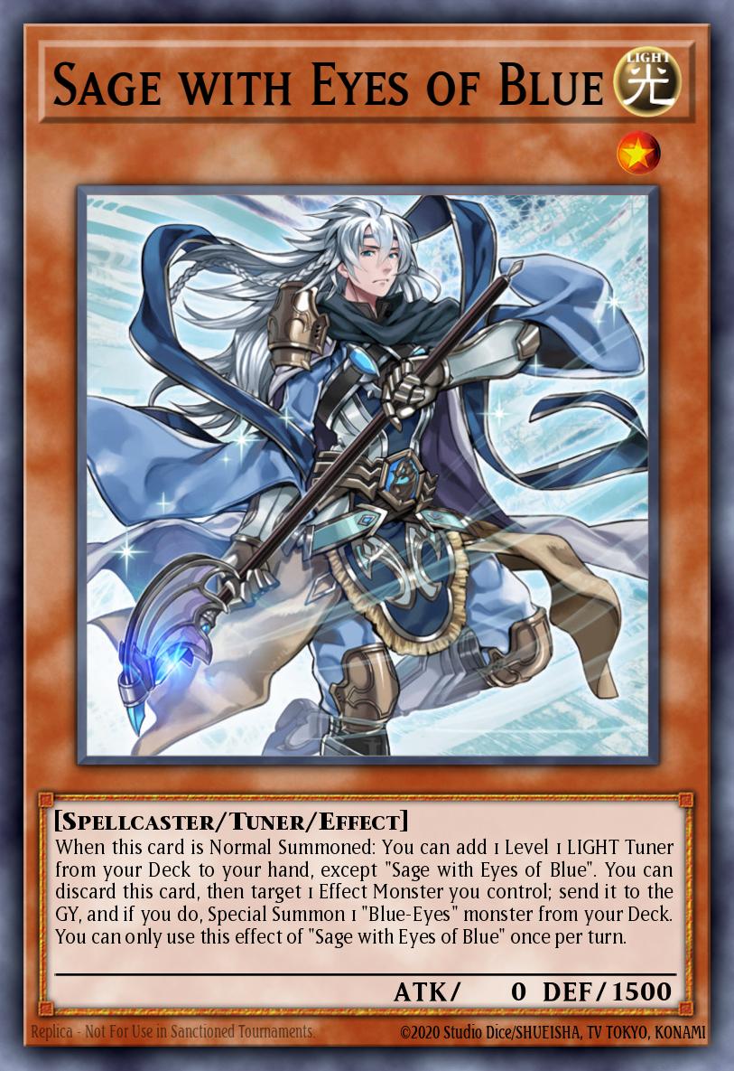 Sage with Eyes of Blue OP27-001 レリーフ