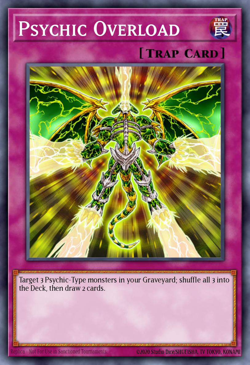 サイコ・チャージ TDGS-070 レリーフ（Psychic Overload）