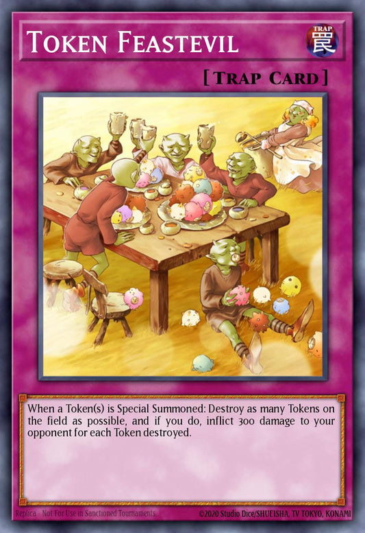 トークン謝肉祭 TLM-057 レリーフ（Token Feastevil）