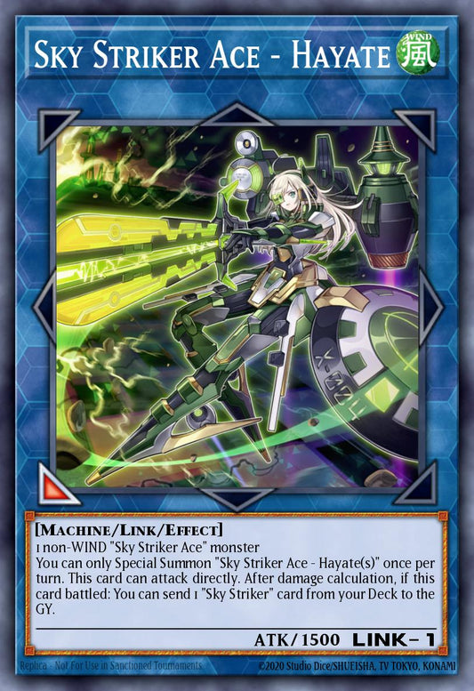 Sky Striker Ace Hayate OP10-002 レリーフ