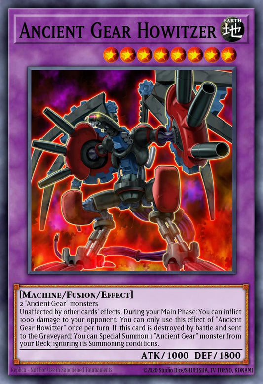 Ancient Gear Howitzer RA03-035 レリーフ