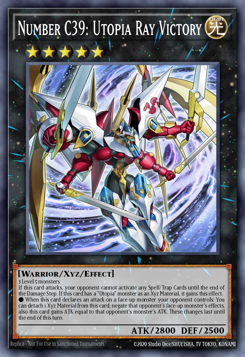 CNo.39 希望皇ホープレイ・ヴィクトリー JOTL-048 レリーフ（Number C39 Utopia Ray Victory）