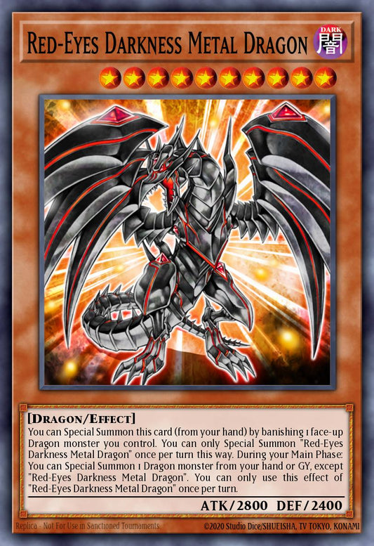 Red Eyes Darkness Metal Dragon UP01-002 レリーフ
