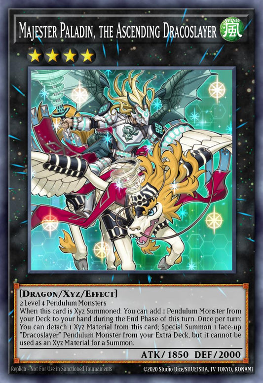 昇竜剣士マジェスターP DOCS-052 レリーフ（Majester Paladin the Ascending Dracoslayer）