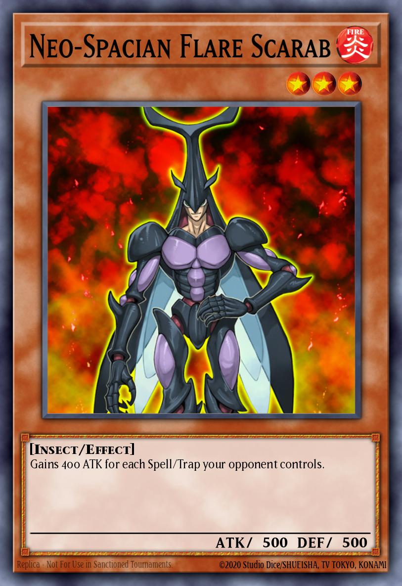 N・フレア・スカラベ POTD-004 レリーフ（Neo Spacian Flare Scarab）