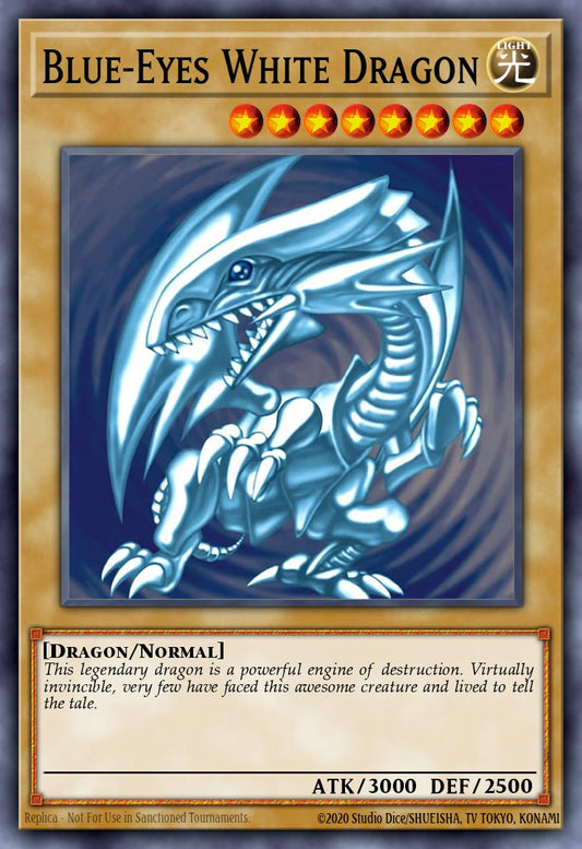 Blue Eyes White Dragon OP28-001 レリーフ