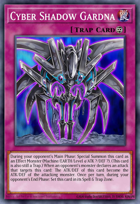 サイバー・シャドー・ガードナー CDIP-058 レリーフ（Cyber Shadow Gardna）