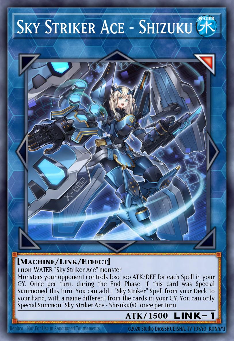 Sky Striker Ace Shizuku RA03-043 レリーフ