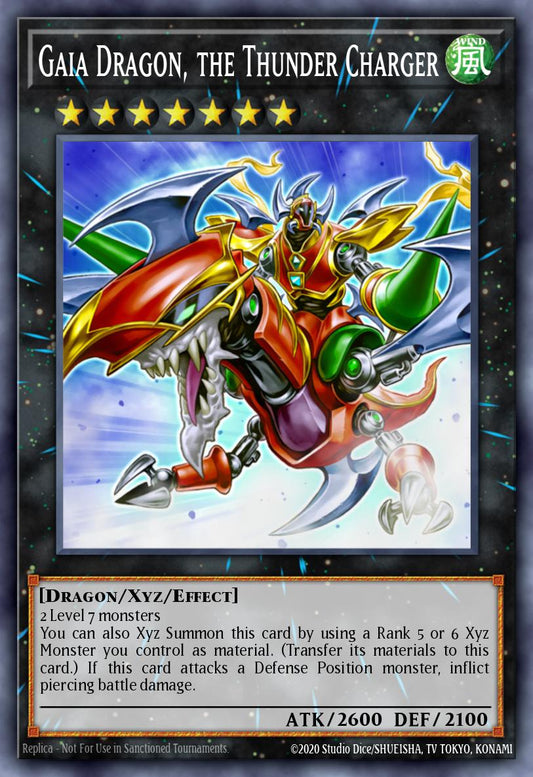 Gaia Dragon the Thunder Charger AP07-001 レリーフ