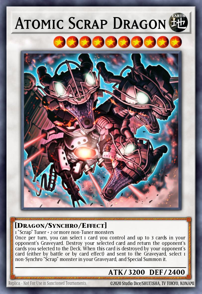アトミック・スクラップ・ドラゴン STOR-043 レリーフ（Atomic Scrap Dragon）