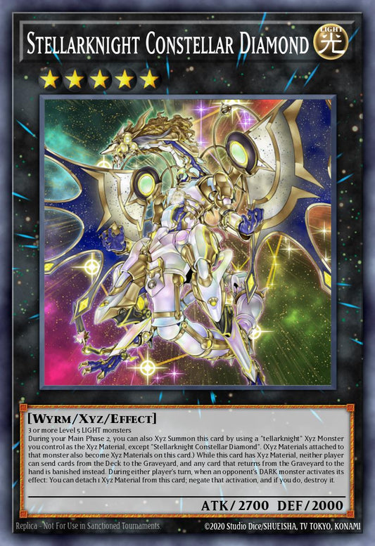 星輝士 セイクリッド・ダイヤ SECE-051 レリーフ（Stellarknight Constellar Diamond）