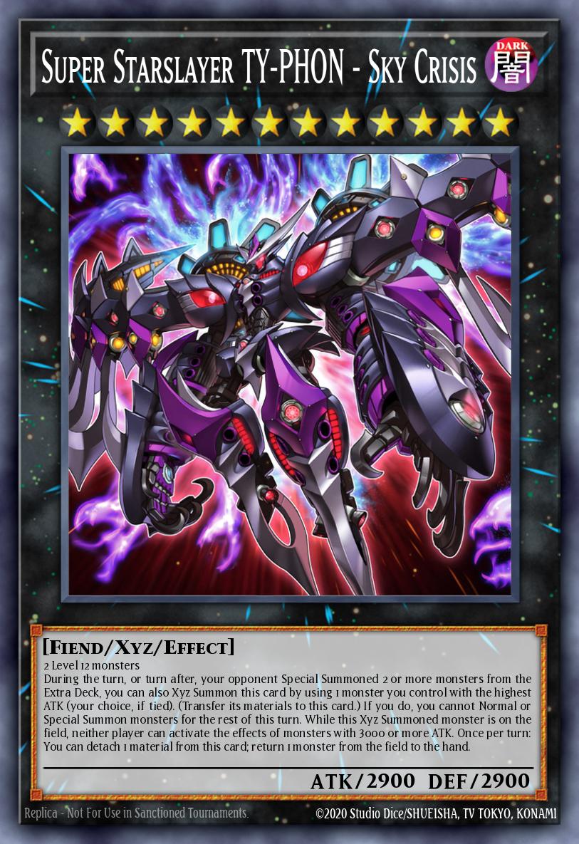 Super Starslayer TY PHON Sky Crisis RA04-072 レリーフ