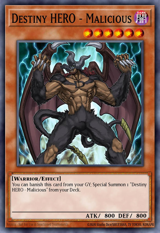 Destiny HERO Malicious RA03-001 レリーフ