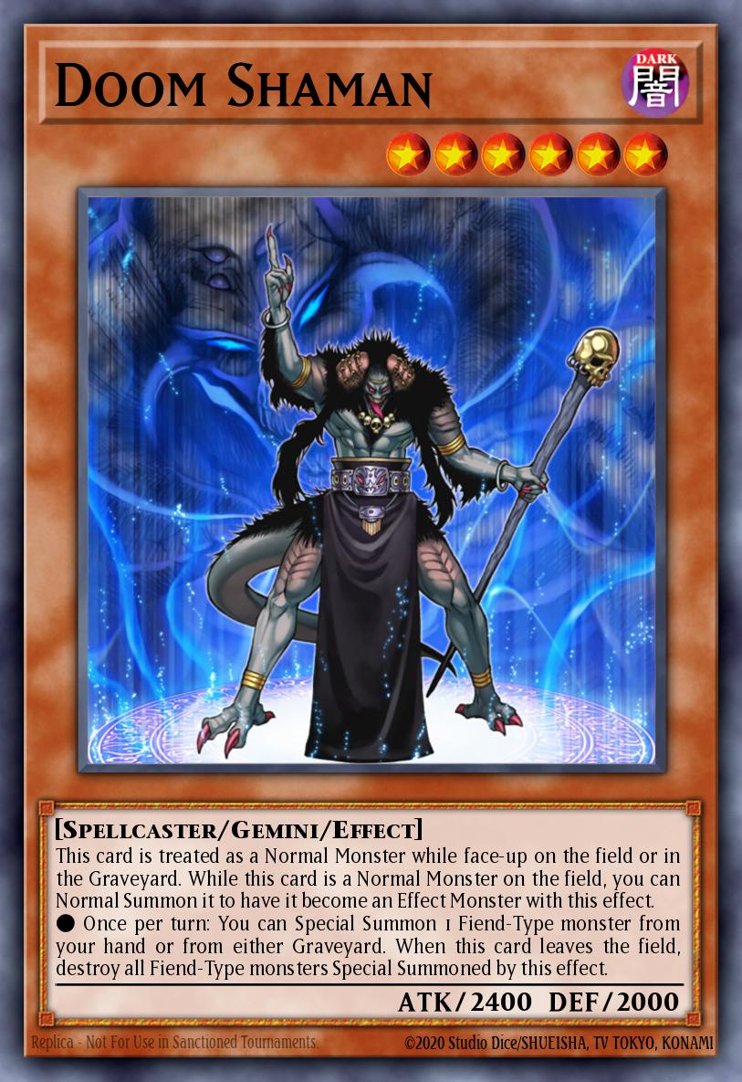 魔族召喚師 TAEV-025 レリーフ（Doom Shaman）