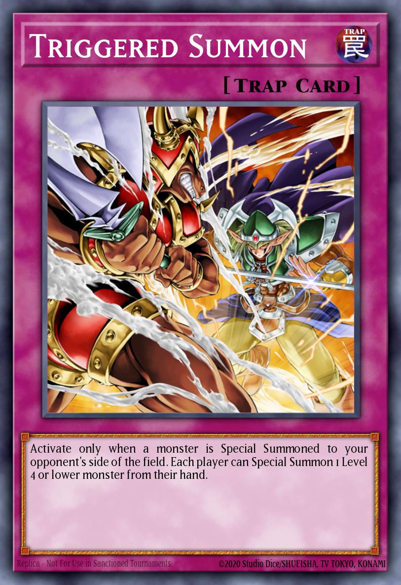 誘発召喚 FOTB-046 レリーフ（Triggered Summon）
