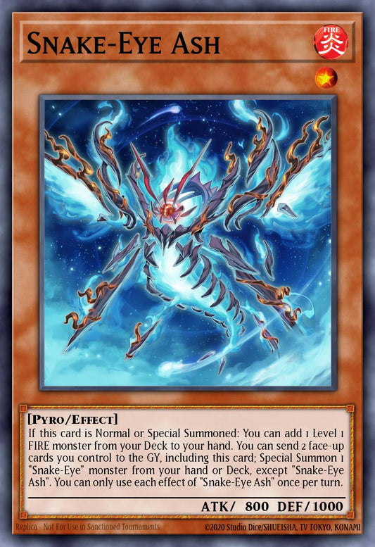Snake Eye Ash OP25-002 レリーフ