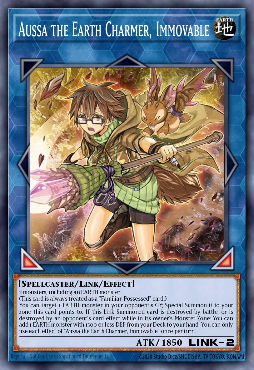 Aussa the Earth Charmer Immovable RA04-078 レリーフ