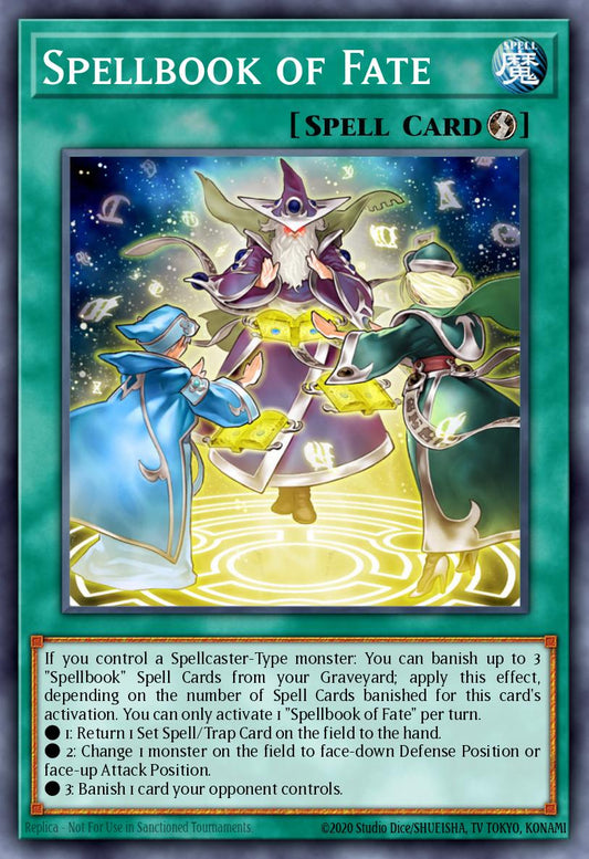 ゲーテの魔導書 ABYR-059 レリーフ（Spellbook of Fate）