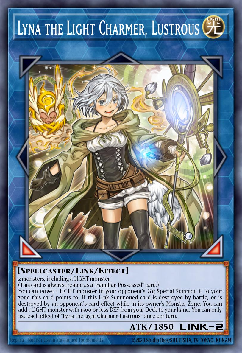 Lyna the Light Charmer Lustrous RA04-081 レリーフ