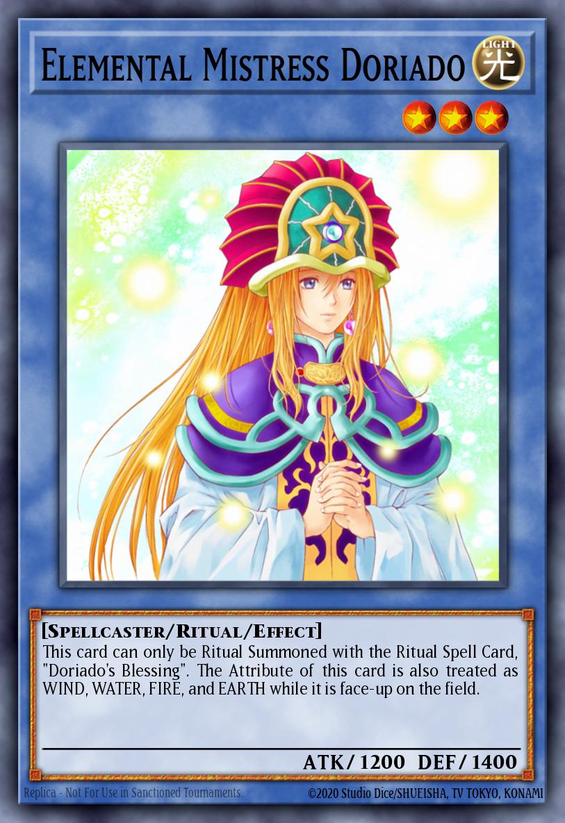 精霊術師 ドリアード TLM-034 レリーフ（Elemental Mistress Doriado）