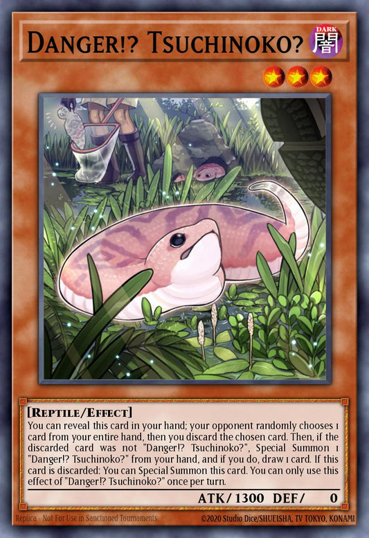 Danger Tsuchinoko RA04-027 レリーフ